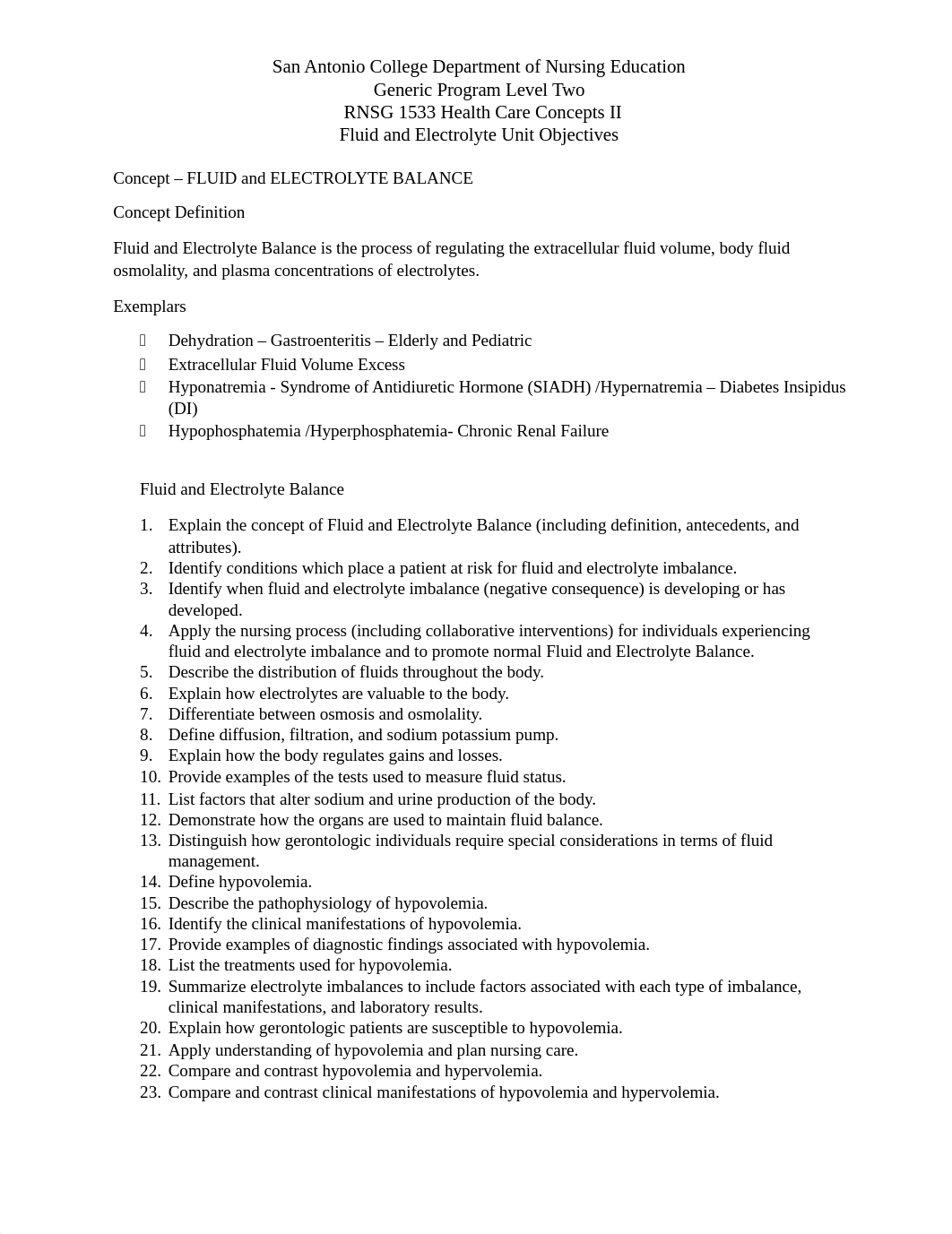 Fluid and Electrolytes Exemplar Objectives.docx_dkrbq6zkorx_page1