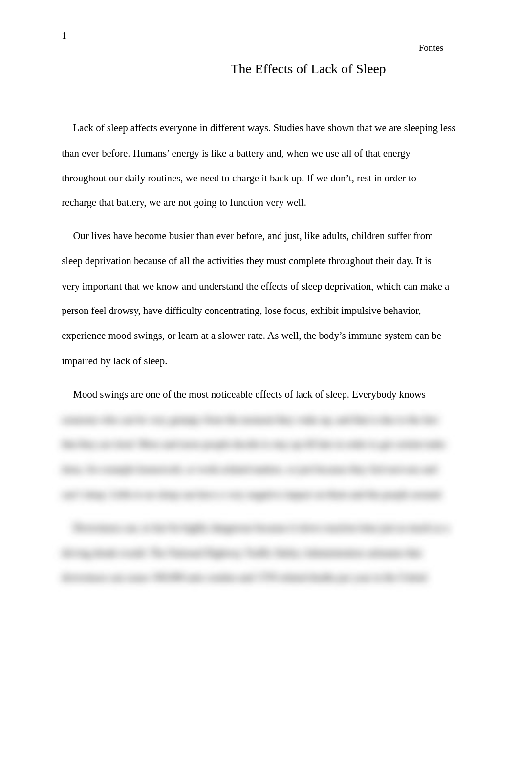 Effects of lack of sleep essay.docx_dkrtrg9copf_page1