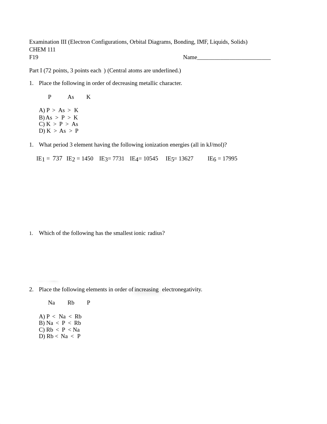 CHEM 111-Exam III F19.docx_dkrw37tx9kh_page1