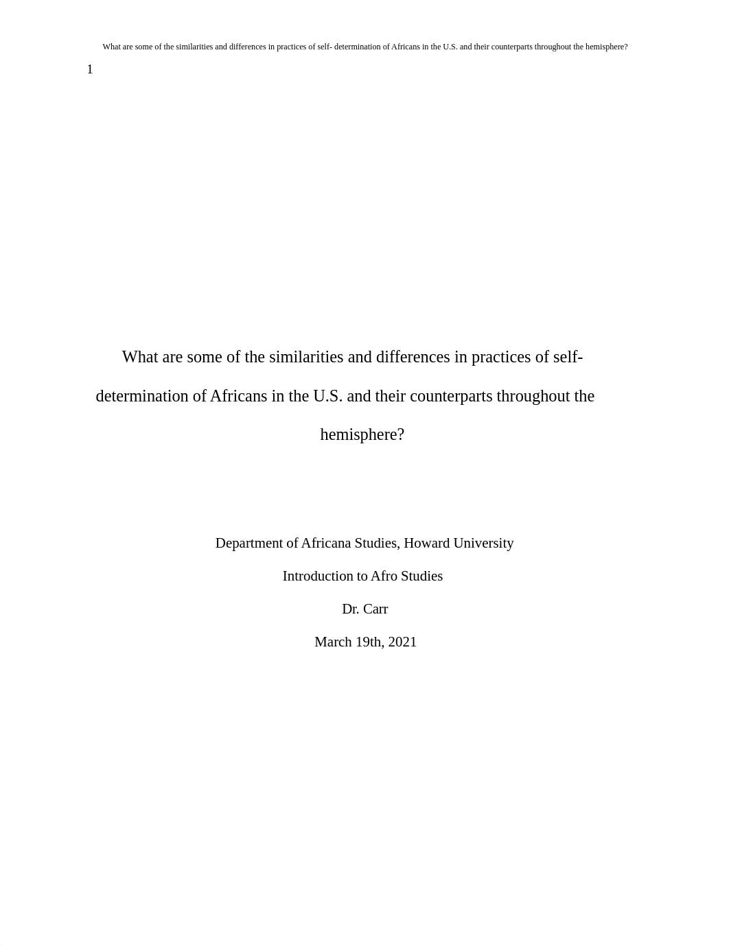 What are some of the similarities and differences in practices of self- determination of Africans in_dks5l7g1f2a_page1