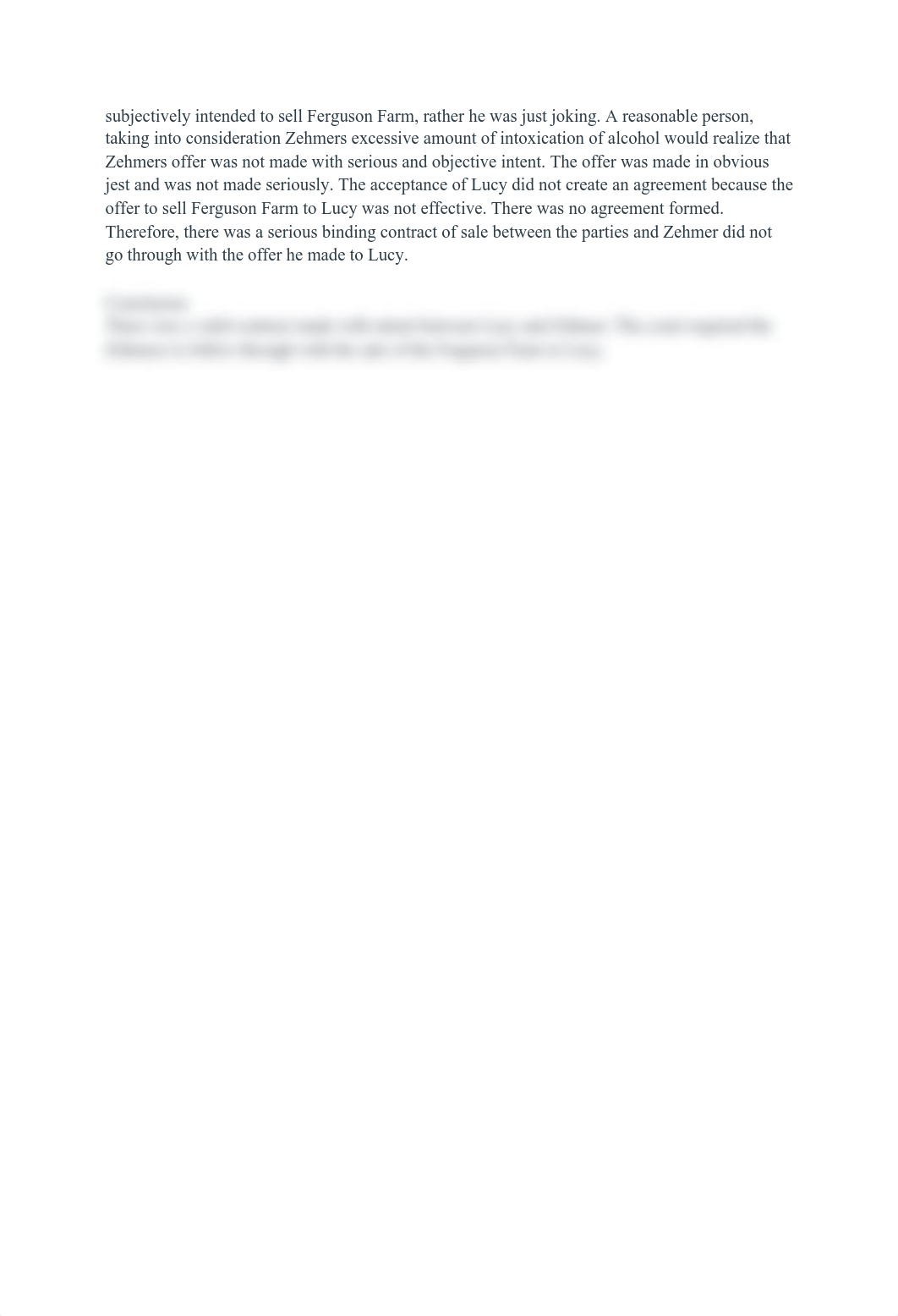 CH 12 IRAC of Lucy v. Zehmer and Basis Technology v. Amazon & IRAC Chapter Problems 12-3, 12-4, 12-9_dks8gn7iy94_page2