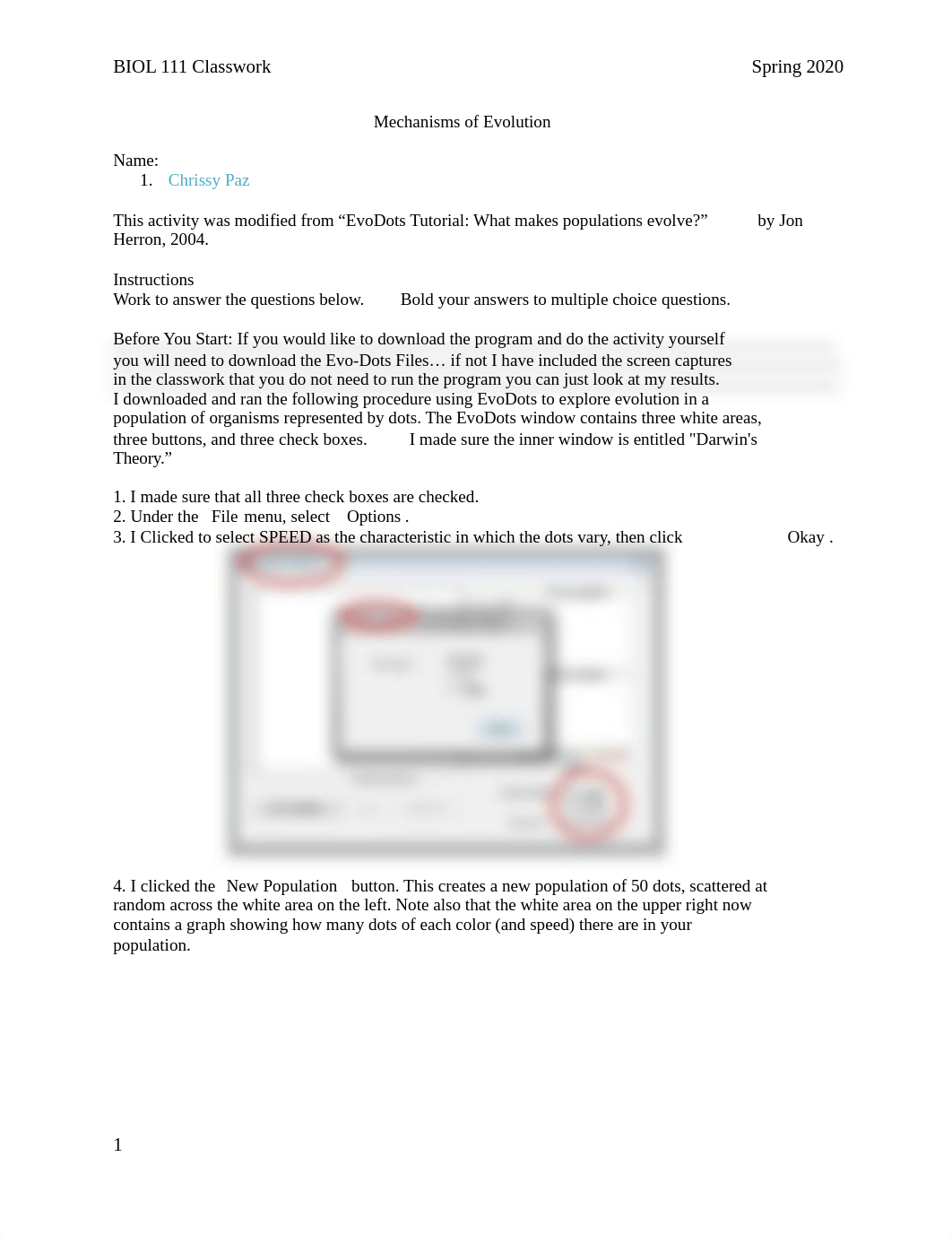 Mechanisms of Evolution Worksheet.docx_dksknroap9q_page1