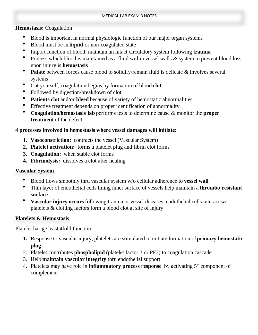 Medical Lab Exam 3 Notes.docx_dksl8mwrd9m_page1