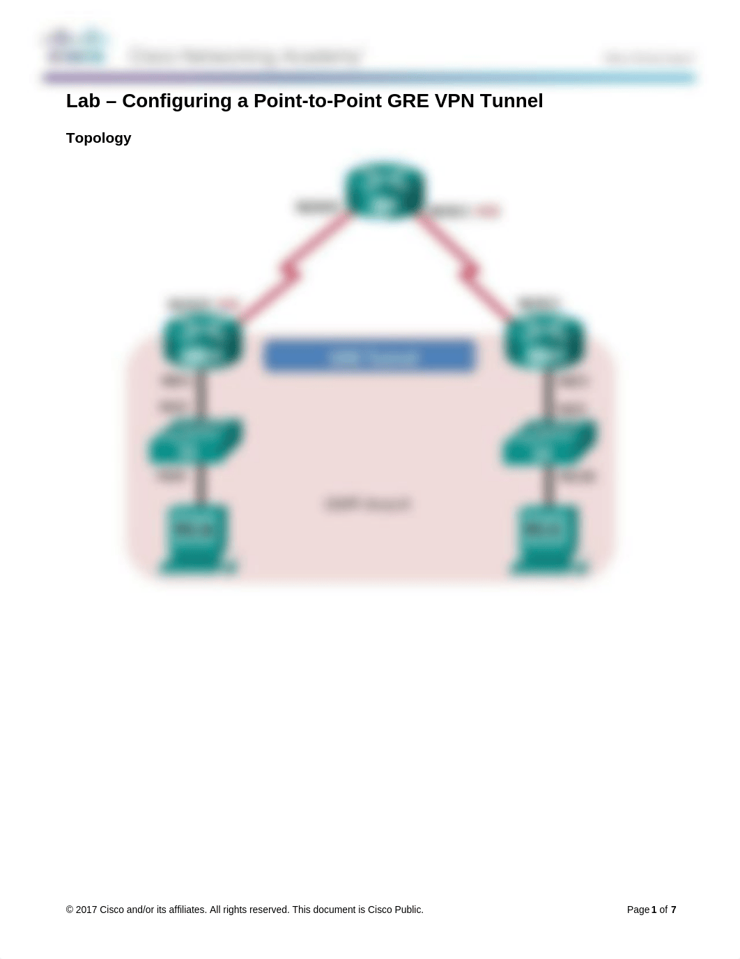 3.4.2.6 Lab - Configuring a Point-to-Point GRE VPN Tunnel Complete.pdf_dksm7taxon1_page1