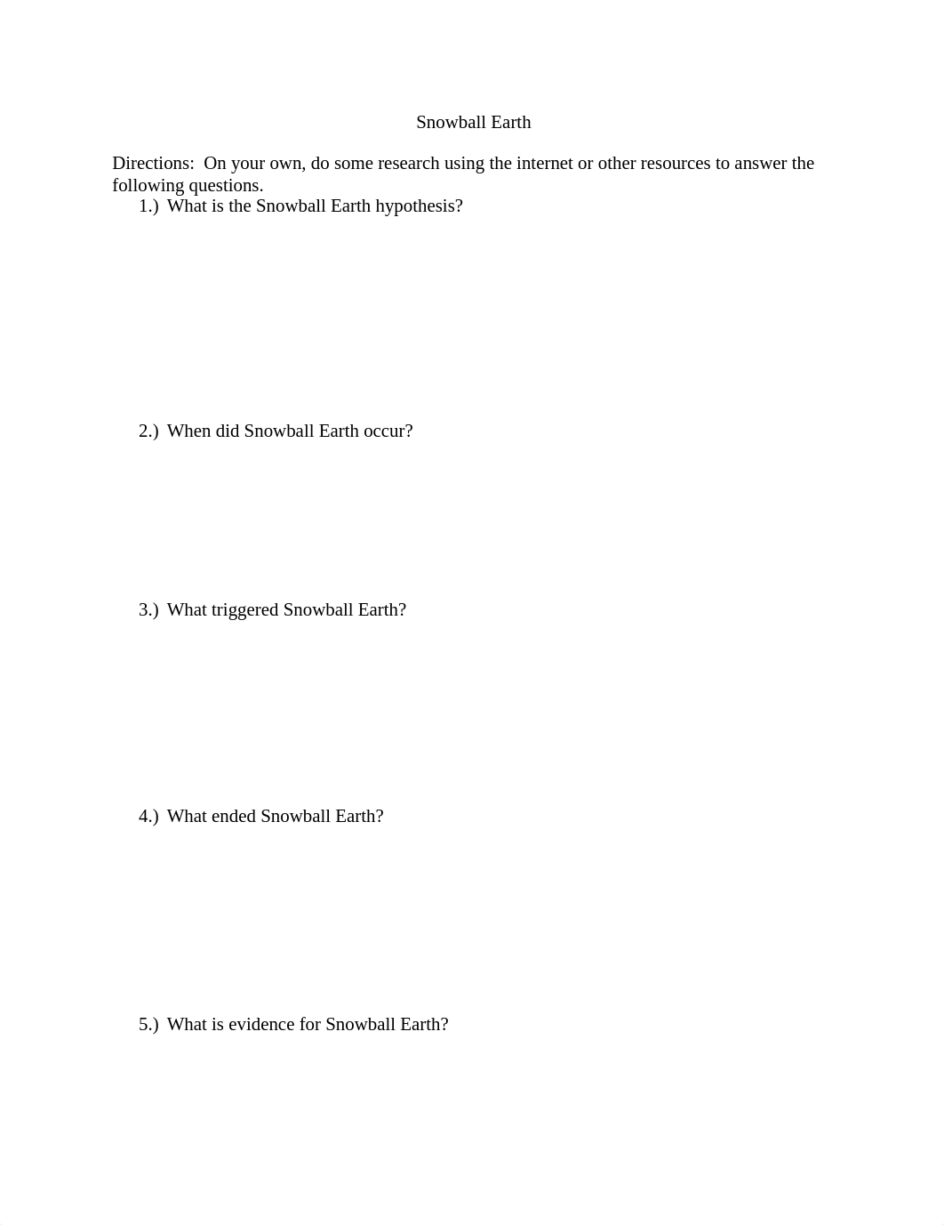 Snowball Earth Assignment.docx_dksu4v3y907_page1