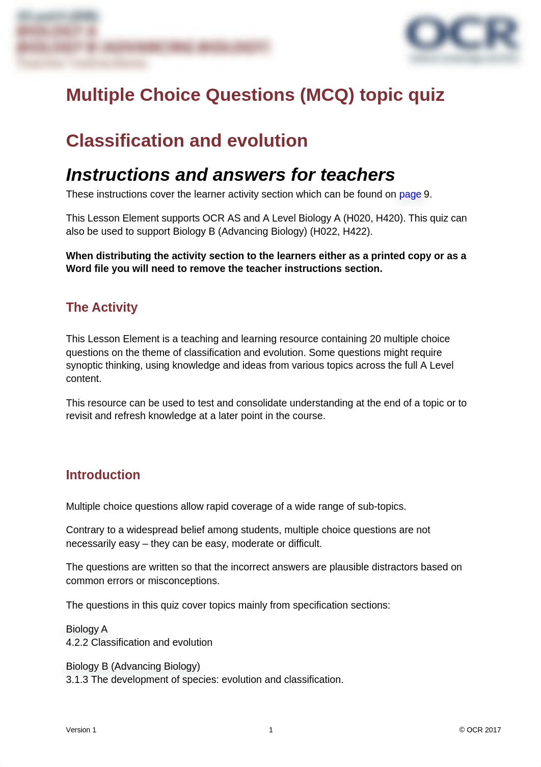 351817-classification-and-evolution.docx_dkt52u4u3u7_page1