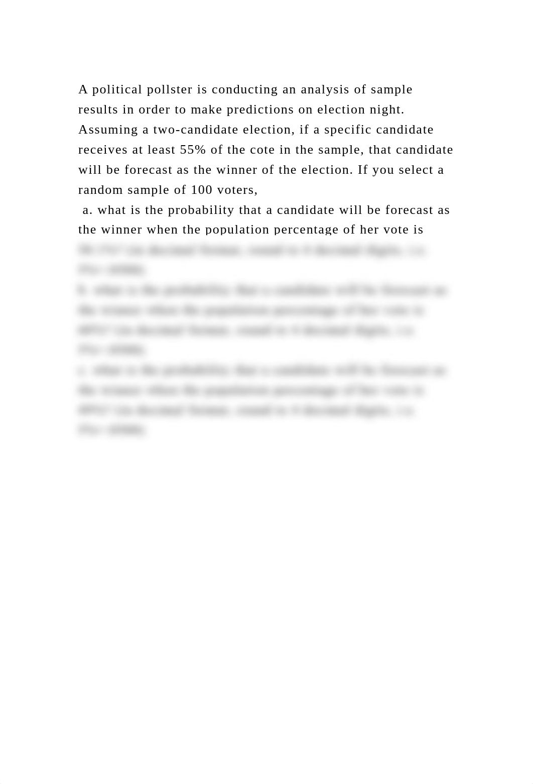 A political pollster is conducting an analysis of sample results in .docx_dkt6voy4owr_page2