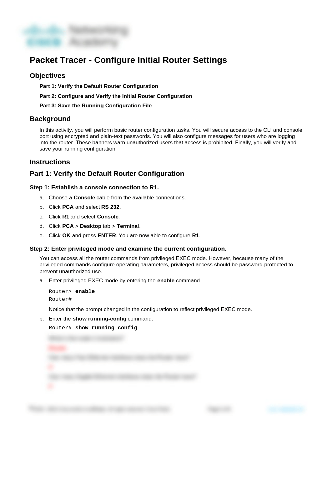 10.1.4 Packet Tracer - Configure Initial Router Settings.docx_dkt9n12wxho_page1