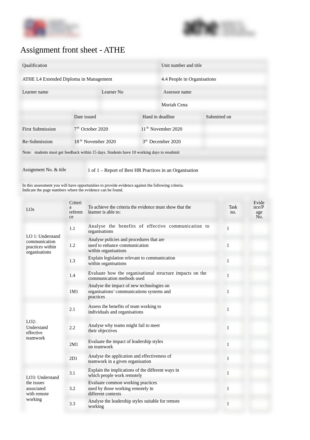 ATHE 4.4 People in organisations - assignment front sheet and brief.docx_dktb02f5gmc_page1