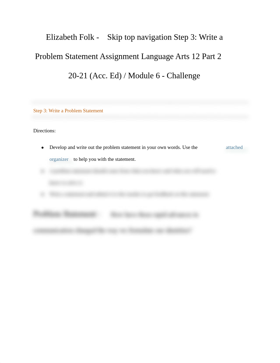 Elizabeth_Folk_-__Skip_top_navigation_Step_3_Write_a_Problem_Statement_Assignment_Language_Arts_12_P_dkteapowjem_page1