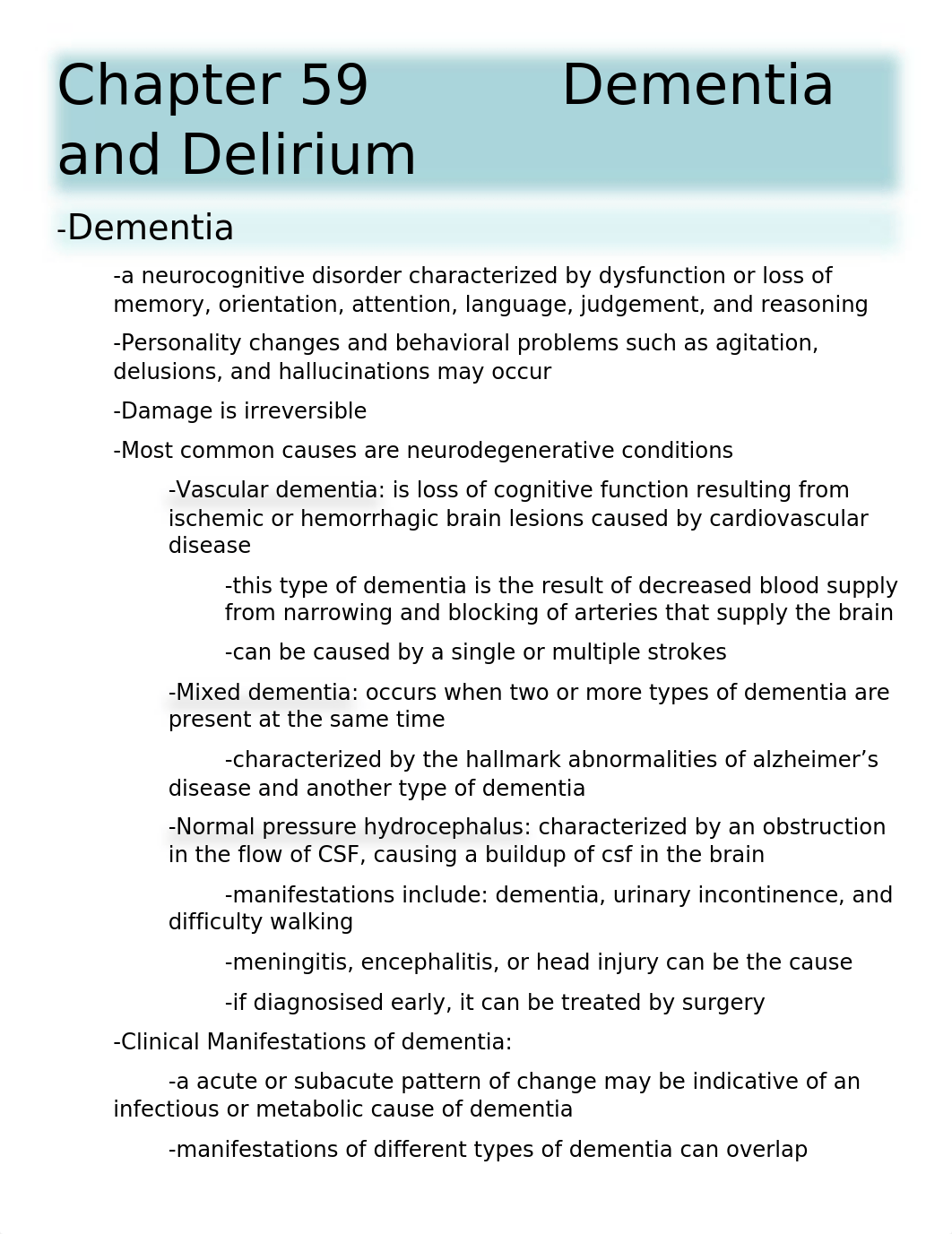 Chapter 59 Dementia and Delirium.docx_dktfh29r47a_page1