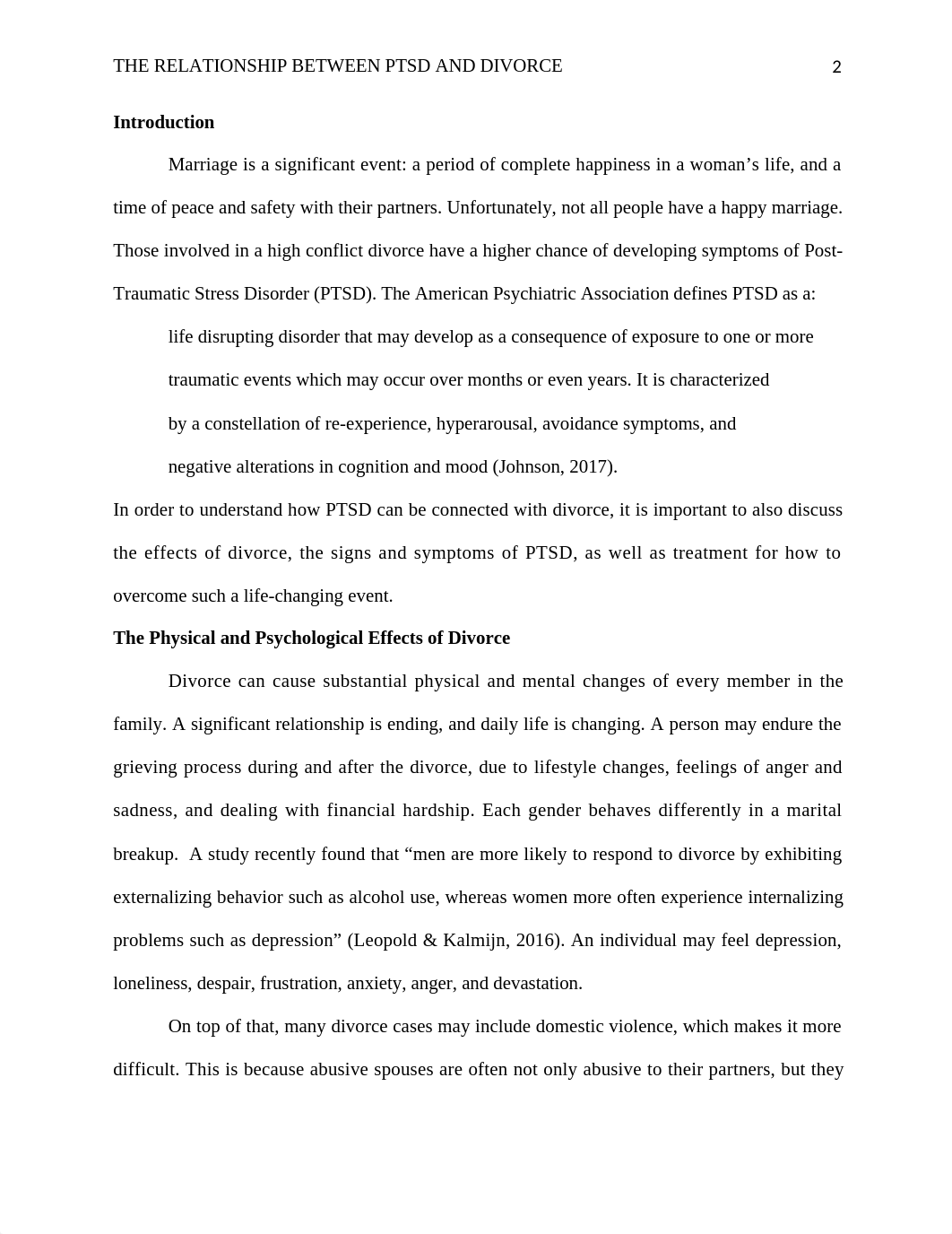 PTSD and Divorce APA Paper edited v2.docx_dktjmxqqttm_page2