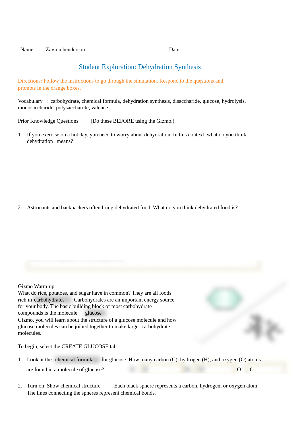 Zavion Henderson Wimbley - Gizmos DehydrationSynthesisSE.pdf_dktlb6z072v_page1