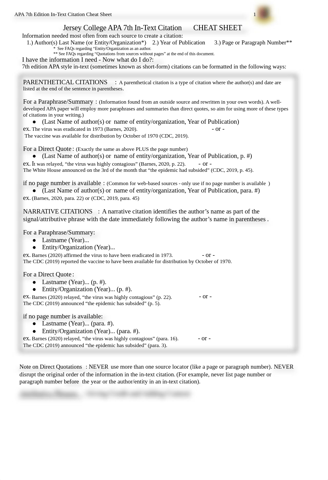 GUIDE - APA 7 IN-TEXT CIT. CHEAT SHEET.docx_dktlci5xhdh_page1