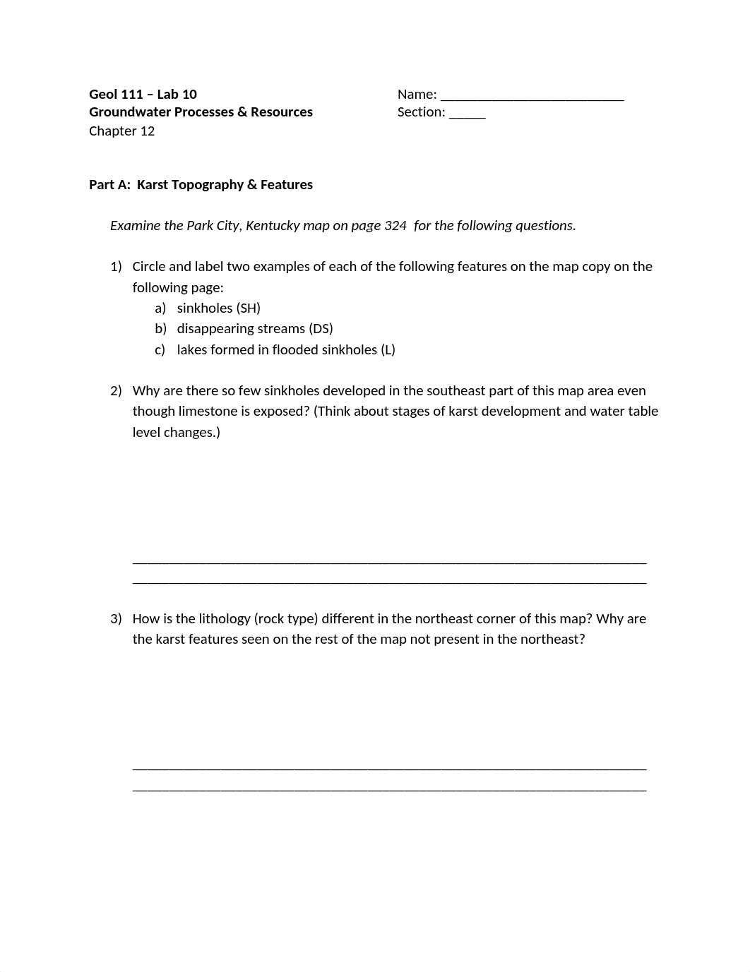 Geol 111 - Lab 10 - Groundwater Processes & Resources.docx_dktmtxsz5na_page1