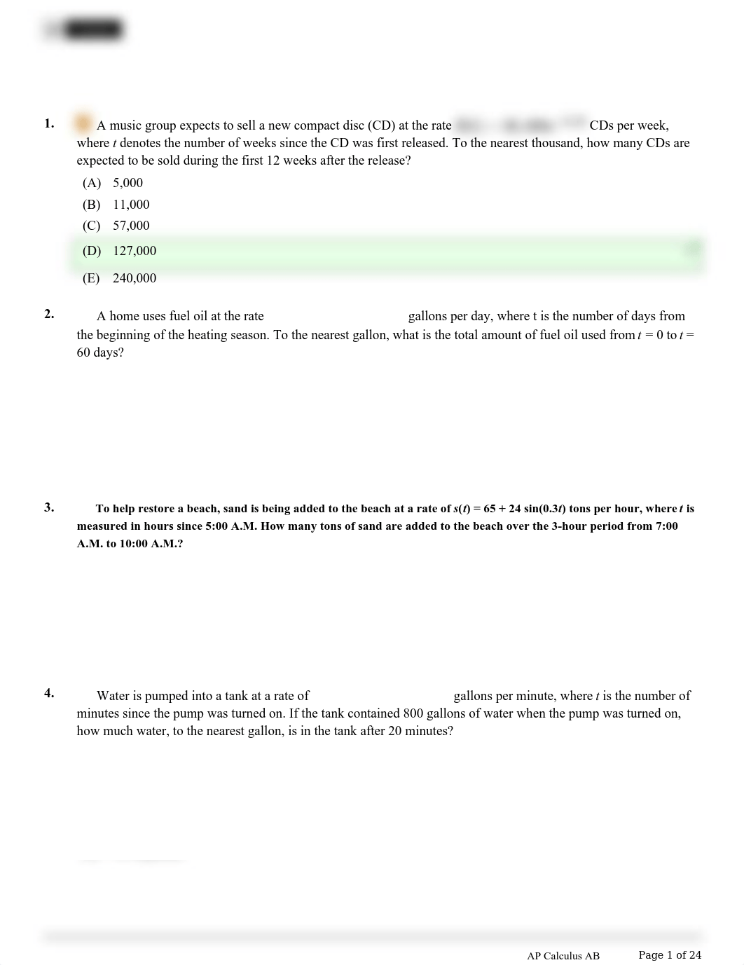 calculus 8.1-8.8 mcqs answer key - 12 elite.pdf_dktzdhum394_page1