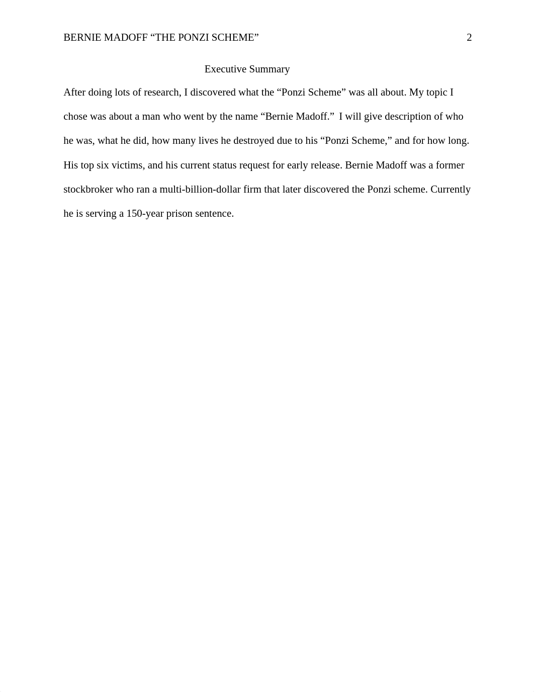 BUS 231 Bernie Madoff The Ponzi Scheme Midterm Paper.docx_dkudc39pn57_page2