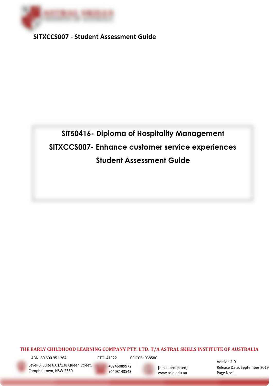 SITXCCS007 Enhance customer service experiences Student guide (1).pdf_dkuprsrchnz_page1