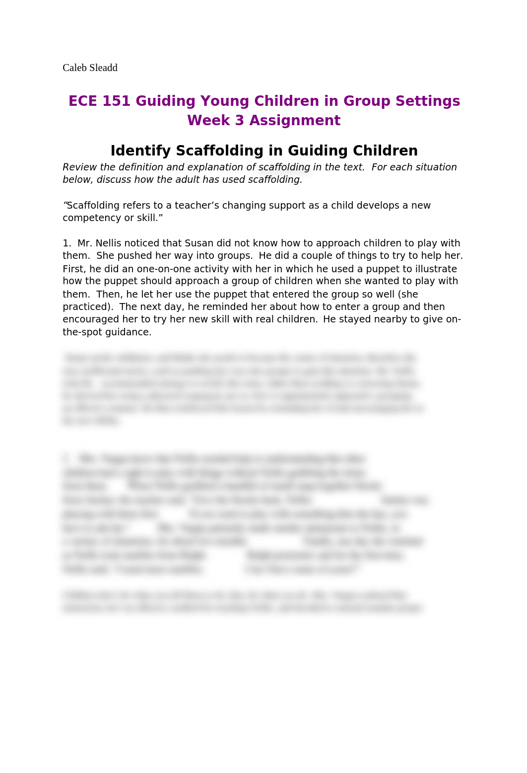 ECE 151 Guiding Young Children in Group Settings Week 3 Assignment.docx_dkv059o8kst_page1