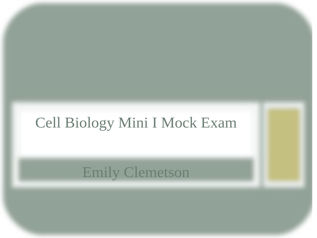 Cell biology Mini I mock_dkv2ar59j65_page1