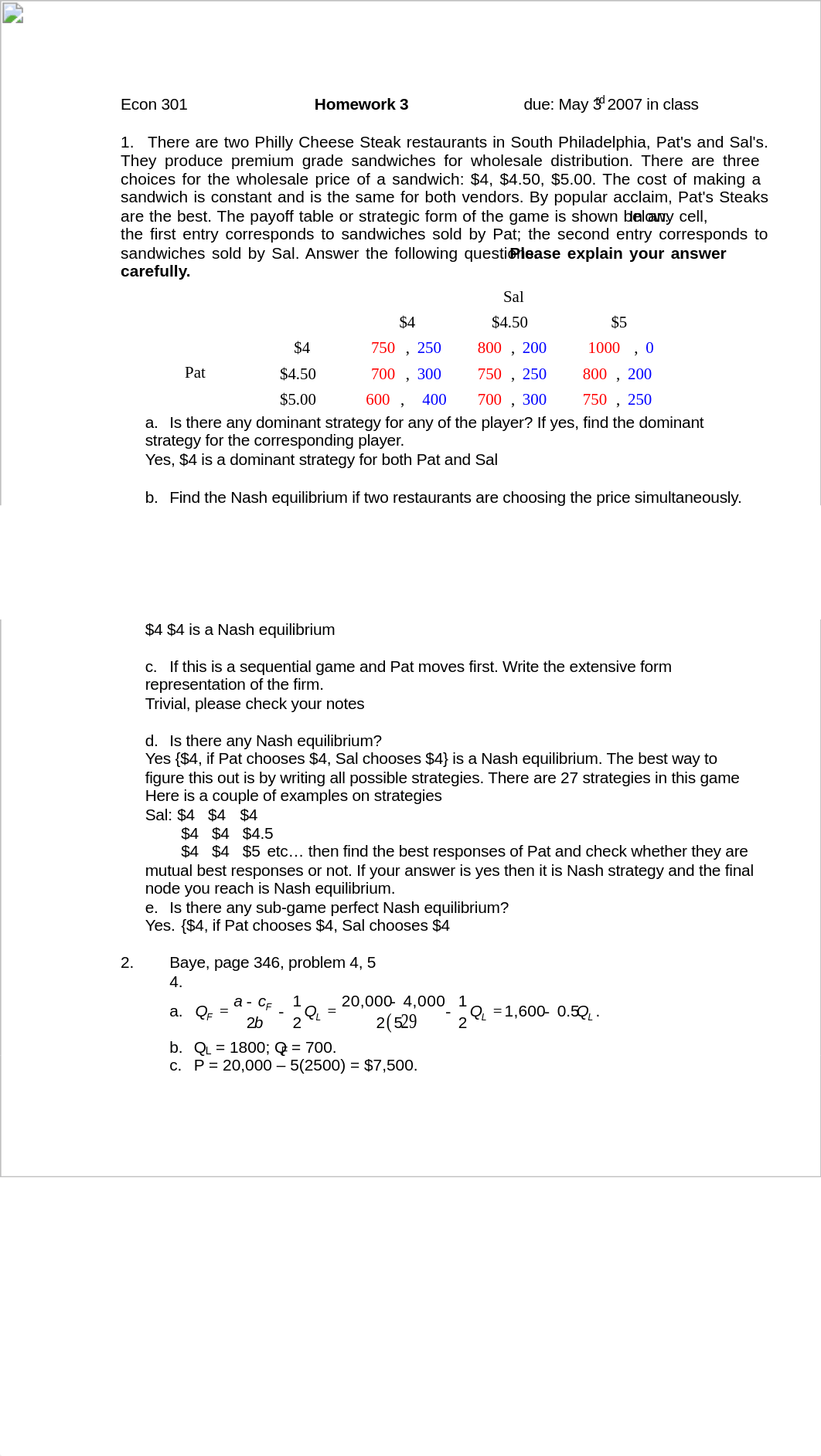 Answer Key Homework 3_dkv6gdys1db_page1