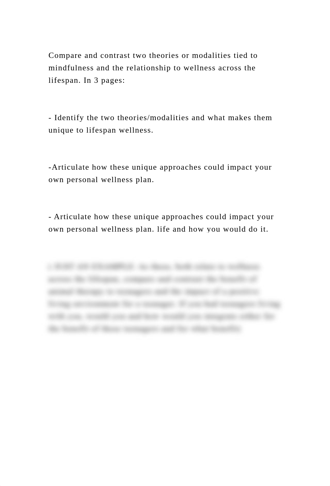 Compare and contrast two theories or modalities tied to mindfulness .docx_dkvajbmcdc6_page2