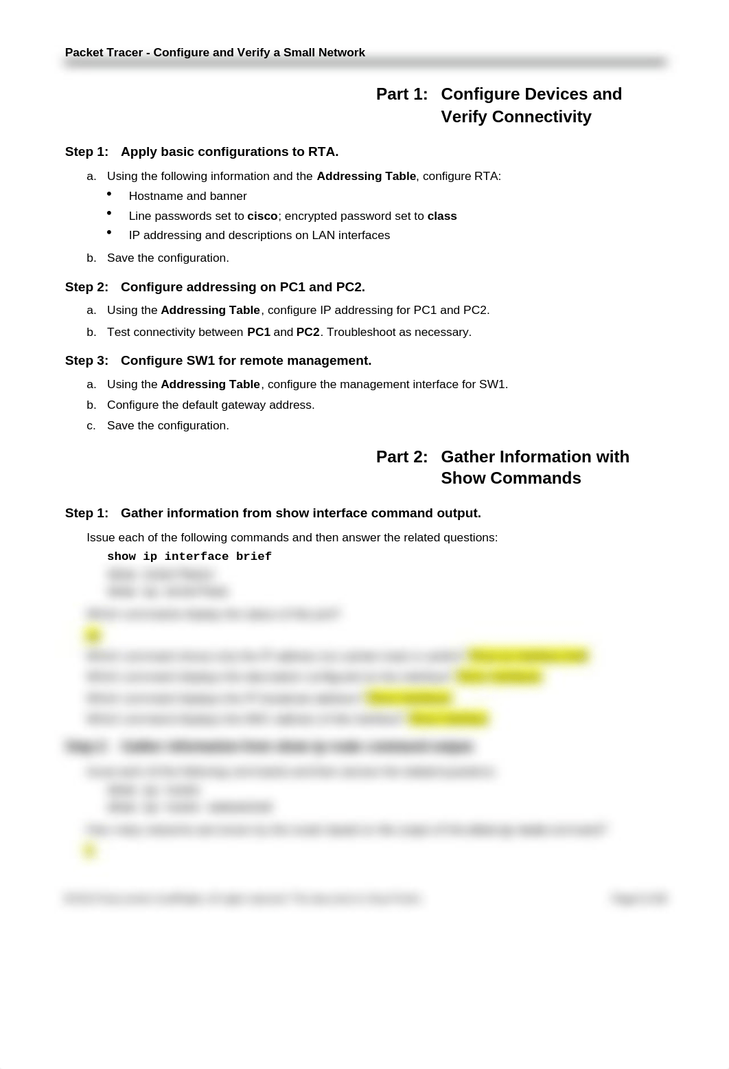 1.1.4.5 Packet Tracer - Configuring and Verifying a Small Network Instructions.docx_dkviko53slj_page2