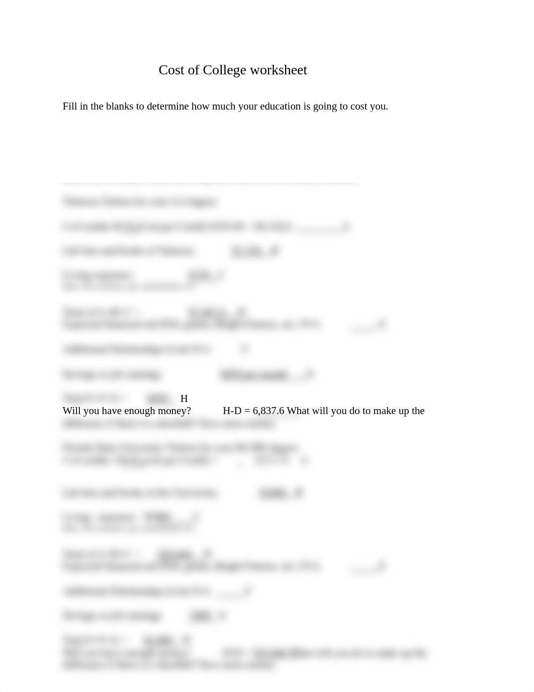 Cost of College worksheet.pdf_dkvlumdskbq_page1