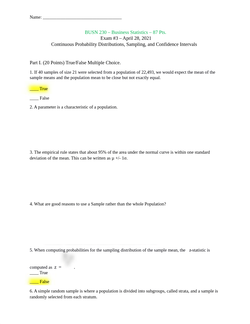 BUSN 230 Exam 3 .doc_dkvn5vzg7t1_page1