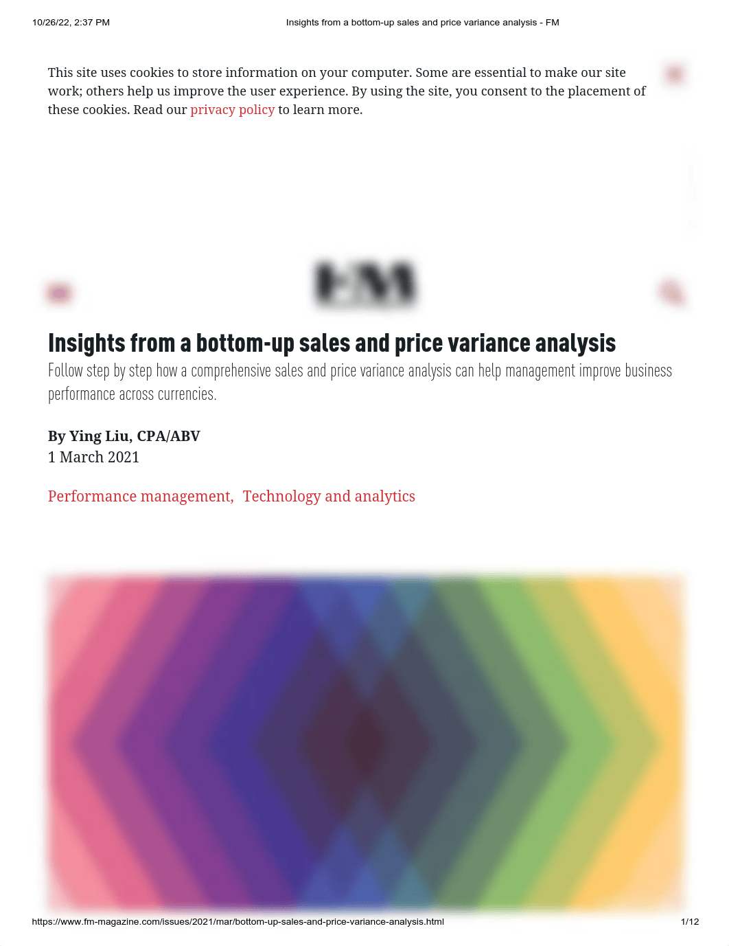 Insights from a bottom-up sales and price variance analysis - FM.pdf_dkvt92ucde1_page1