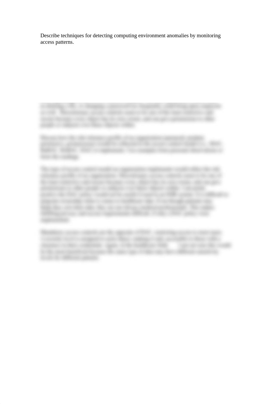 Describe techniques for detecting computing environment anomalies by monitoring access patterns_dkvtkunvv11_page1
