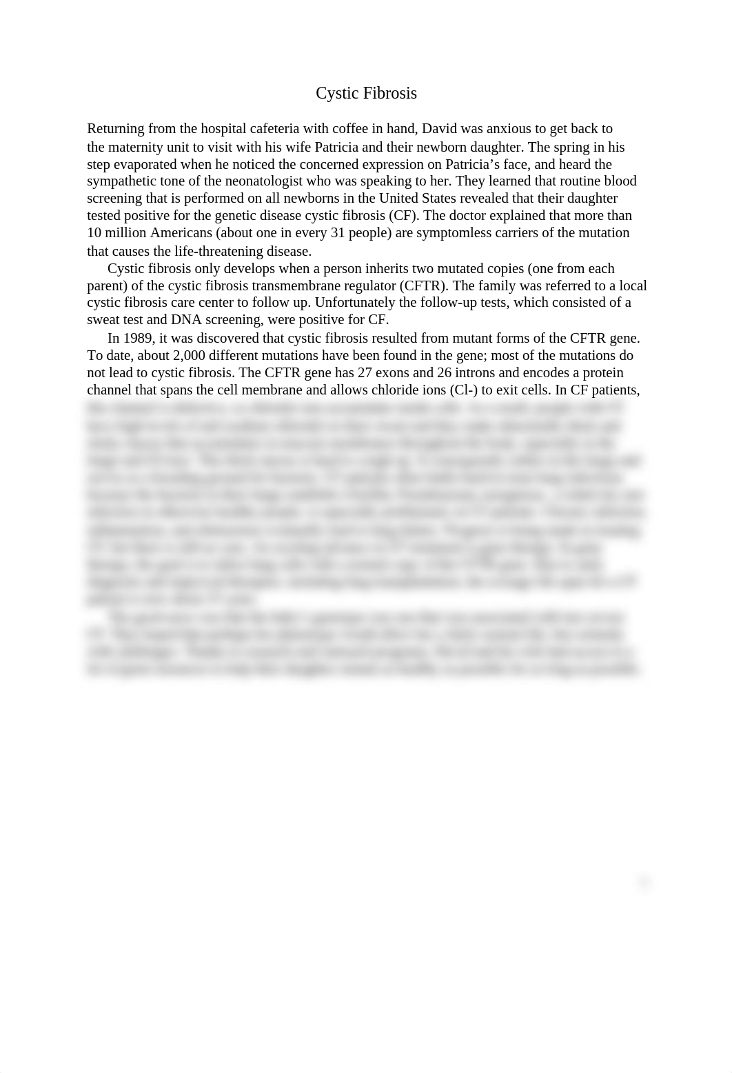 Cystic Fibrosis case study sarah.docx_dkvy76yzy4k_page1