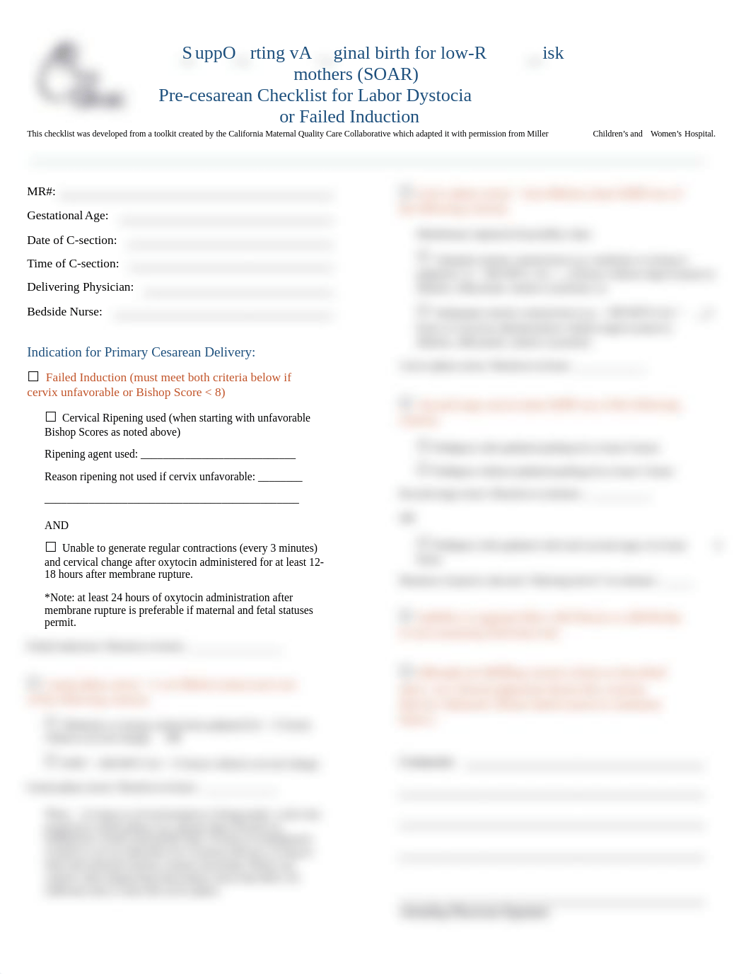 Pre-Cesarean Checklist for Labor Dystocia or Failed Induction FINAL 4-2018.docx_dkvzqmum1sw_page1