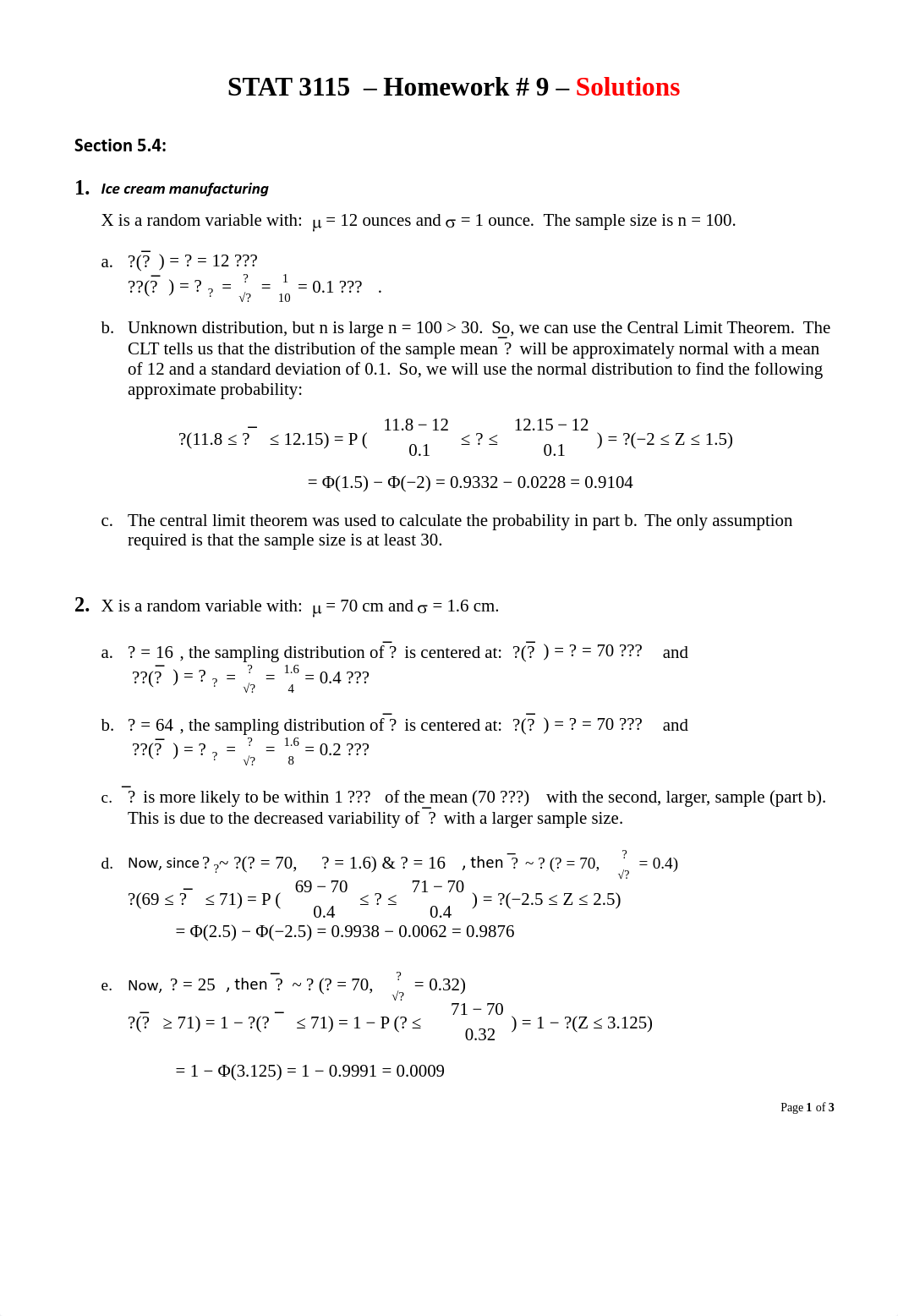 HW 9 - Solution - SP17.pdf_dkw7hapjmfe_page1