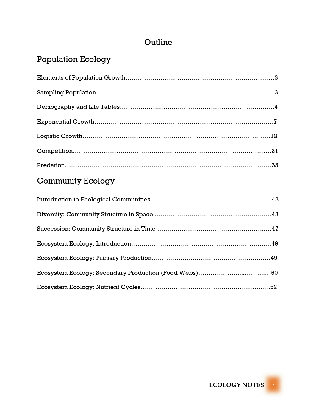 Bi 310 - 01 Fall 2019 Ecology Notes.pdf_dkwcahwp8gj_page2