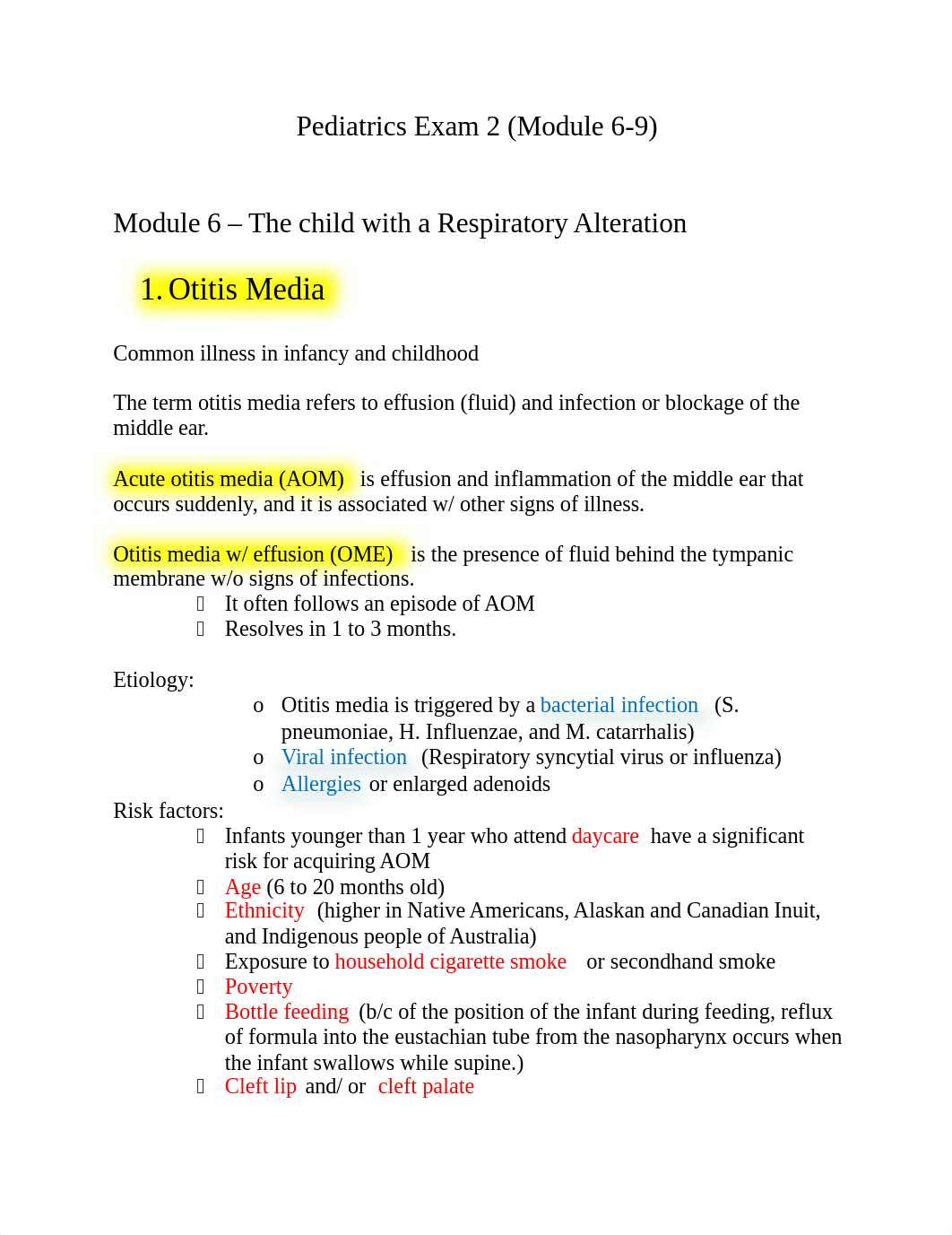 Pediatrics Exam 2.docx_dkwcjy3uhmt_page1