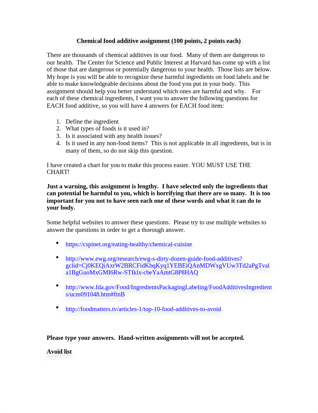 Chemical Food Additives assignment-2-1.doc_dkwczvxkheg_page1