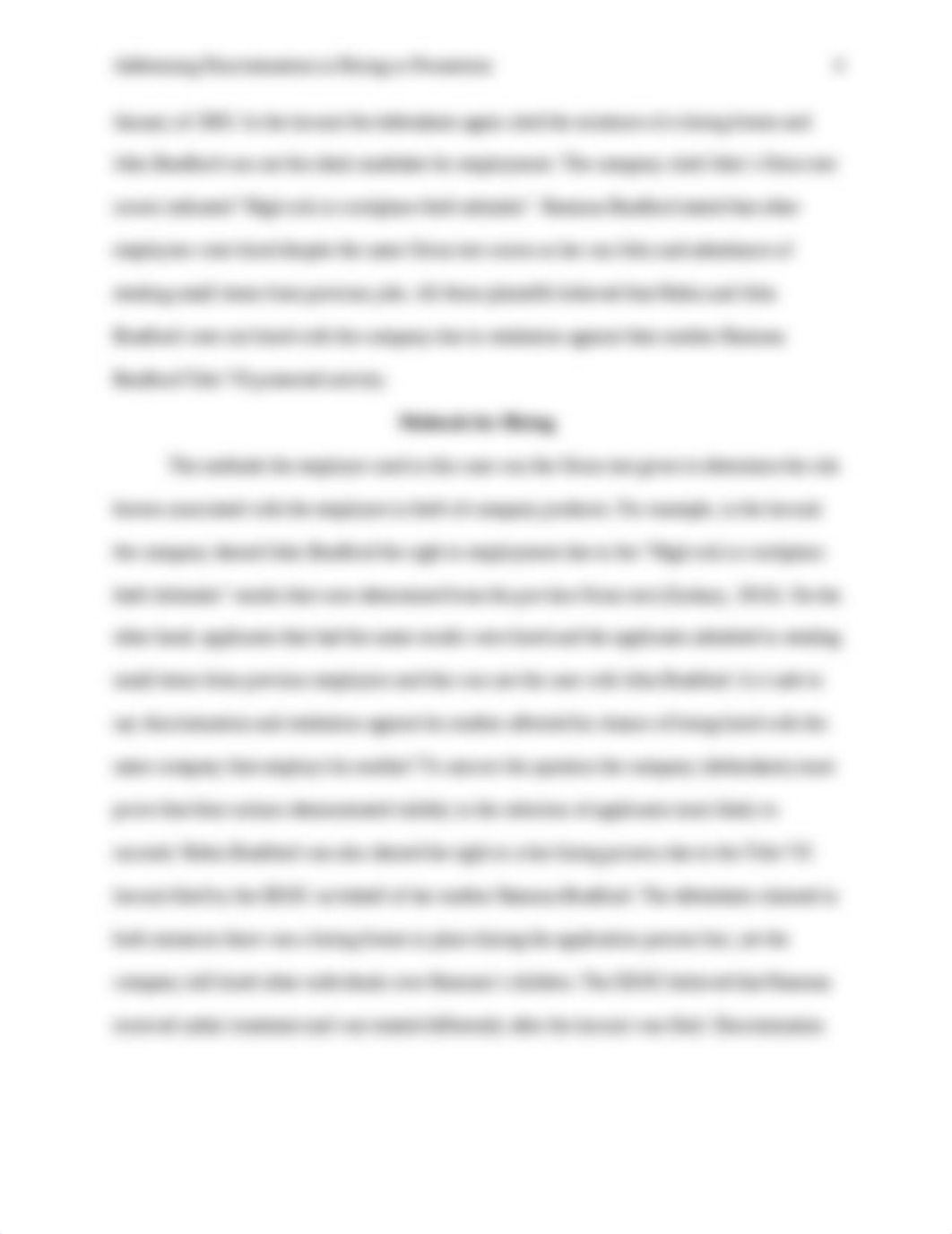 Unit II Discrimination in the Workplace Case Study BHR 3352-15Q-1B19-S1 Human Resource Management P._dkwd17dkai8_page4