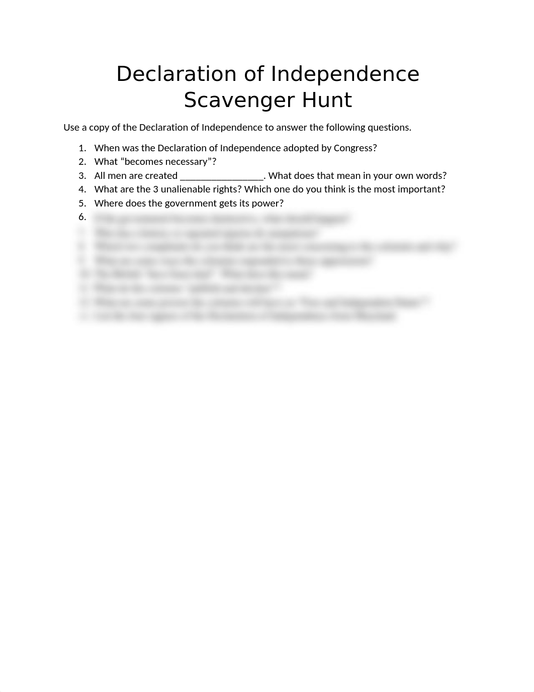 Declaration Scavenger Hunt .docx_dkwiaka3725_page1