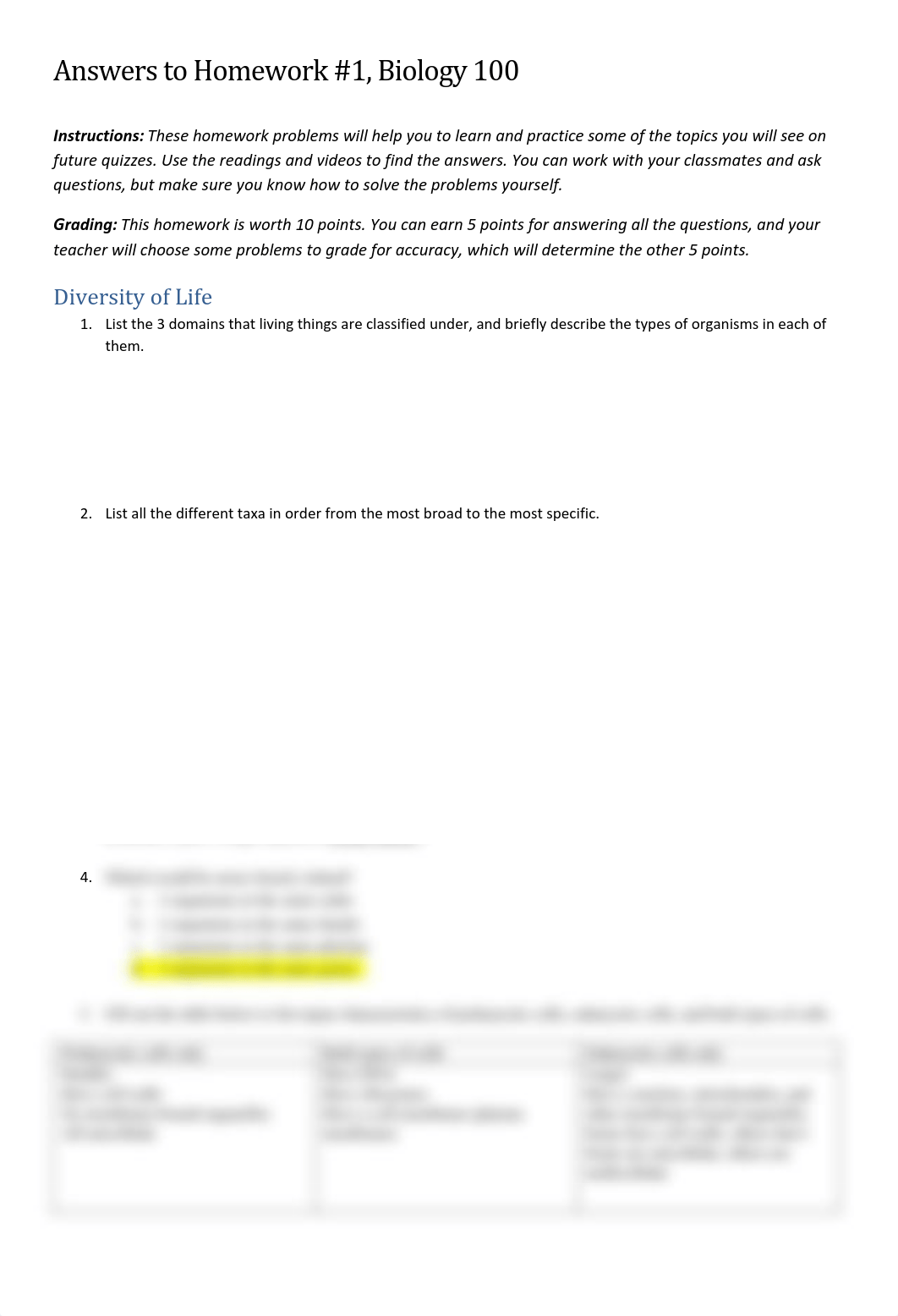 HW1 diversity of life answer key.pdf_dkwo4zm5tuu_page1