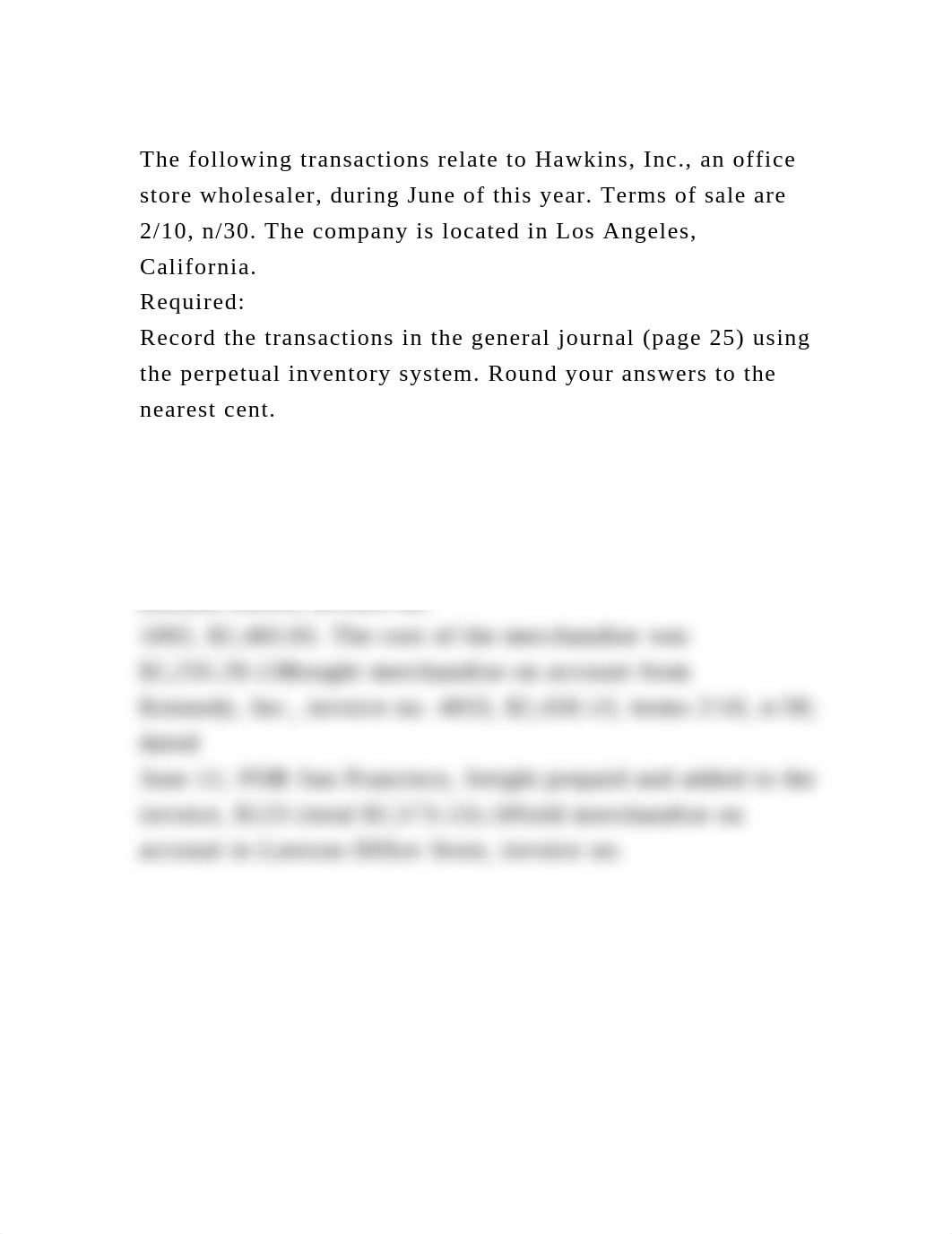 The following transactions relate to Hawkins, Inc., an office store .docx_dkwrbq7eja0_page2