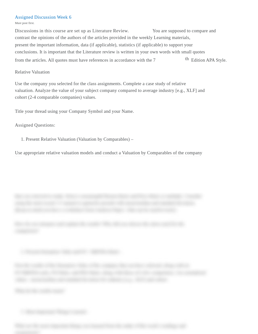 Discussions List - FINC 440 6380 Security Analysis and Valuation WK6 (2218).pdf_dkwvcl1y4z5_page1