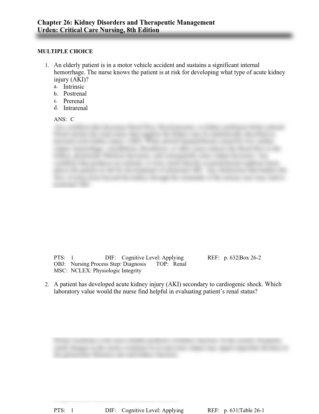 Chapter-26 Nursing Test Bank.pdf_dkx51tvnrd3_page1