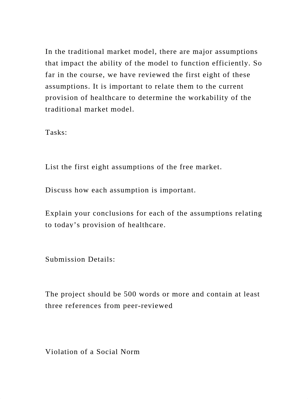 In the traditional market model, there are major assumptions that im.docx_dkxiqidnh8v_page2