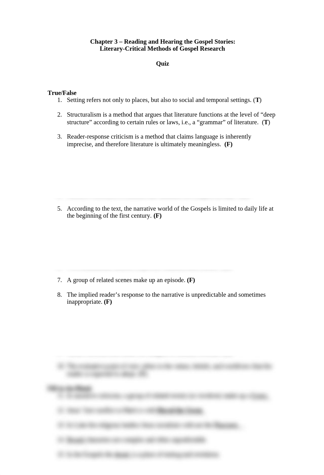 Quiz for Chapter 3 - Reading and Hearing the Gospel Stories (1).docx_dkxwt7d8c37_page1