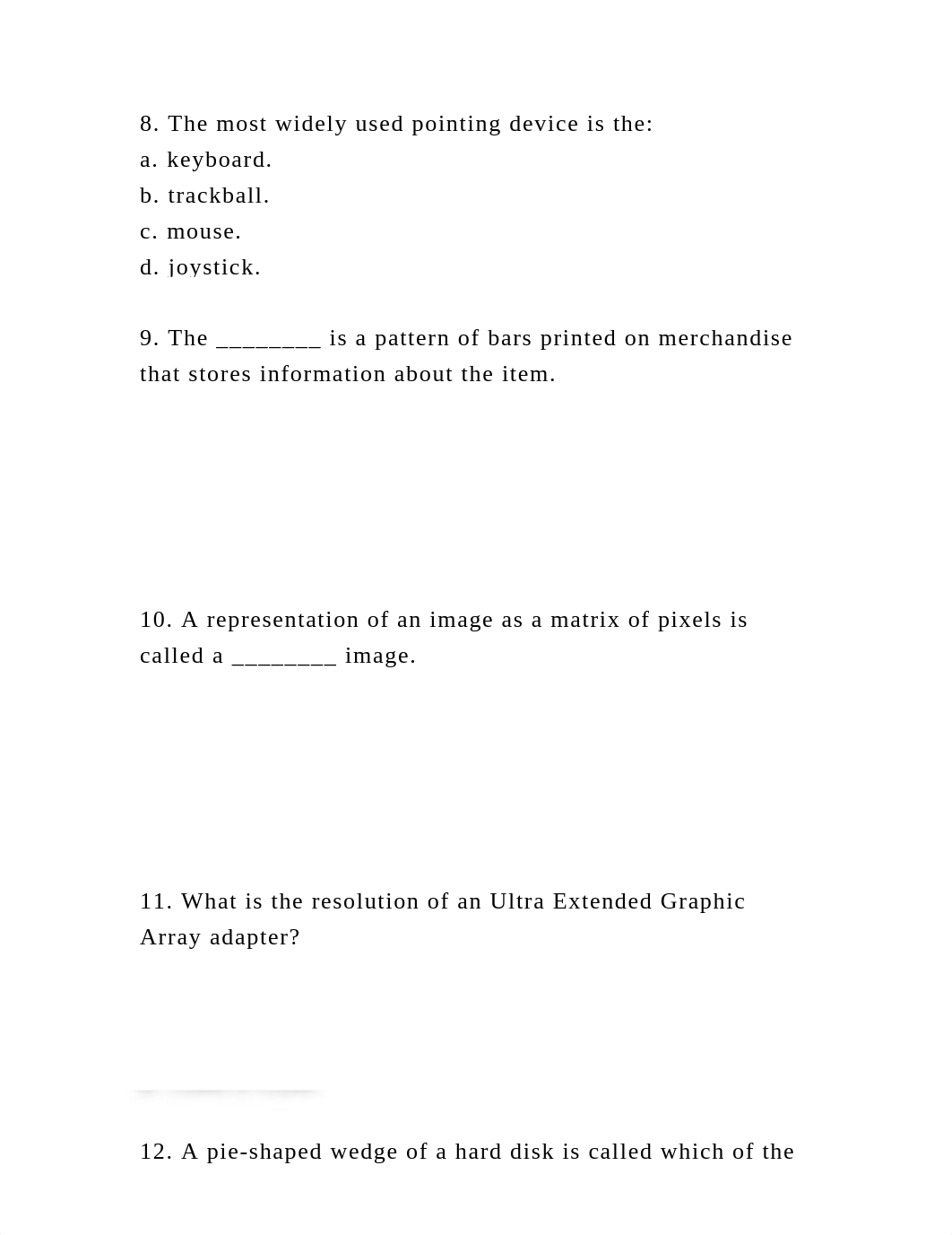 Group 11. Which of the following is NOT a basic computer ope.docx_dkxx1rwzoyn_page4