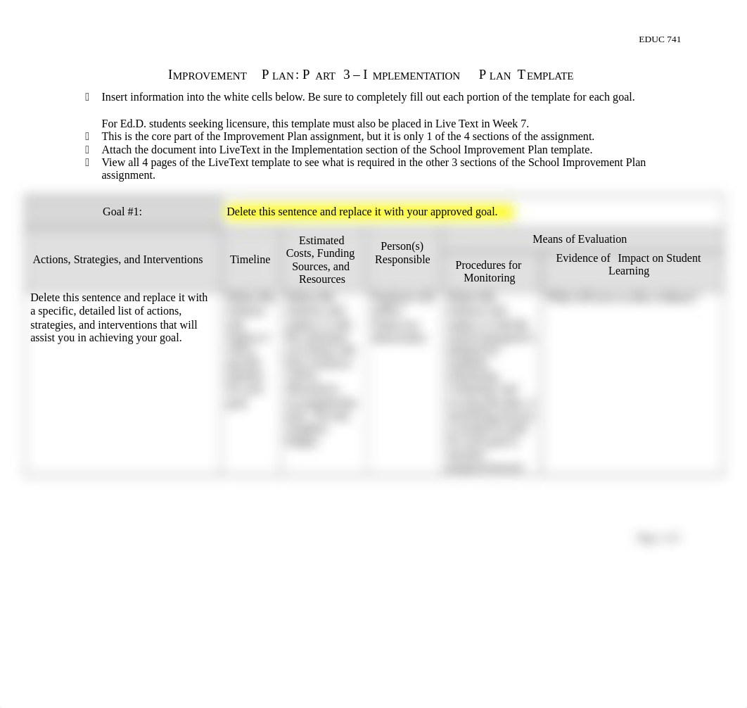 Improvement Plan Part 3 - Implementation Plan Template.doc_dky396krg14_page1