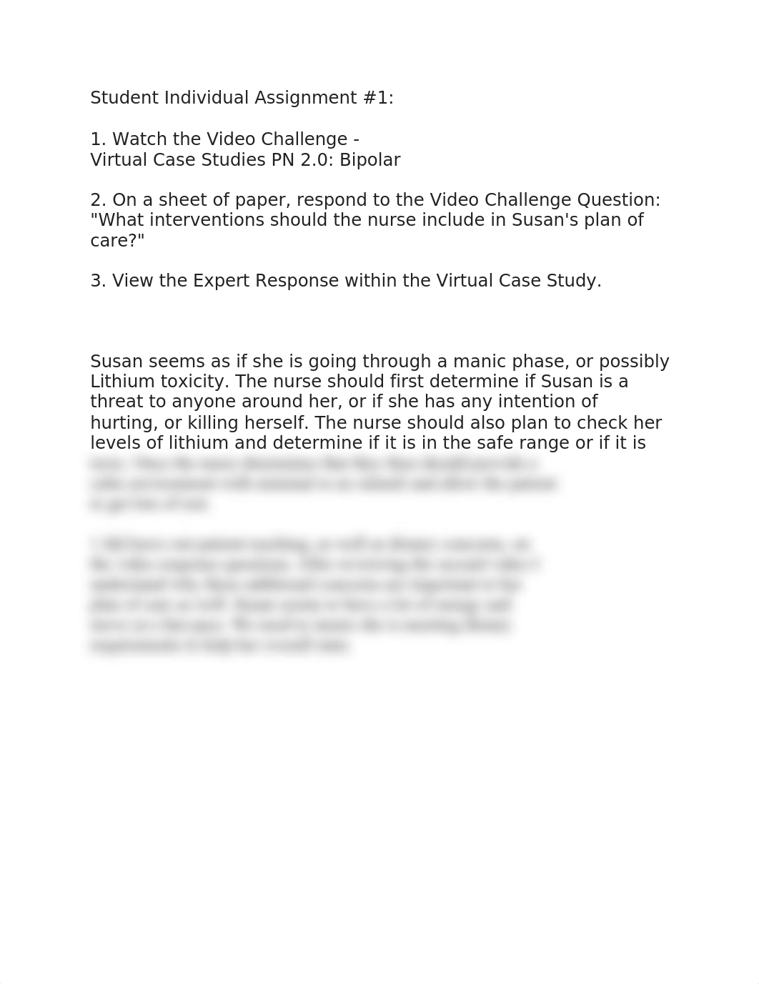 Mood and Affect Bipolar Disorder ati video case study mental health.docx_dky72kxpi7e_page1