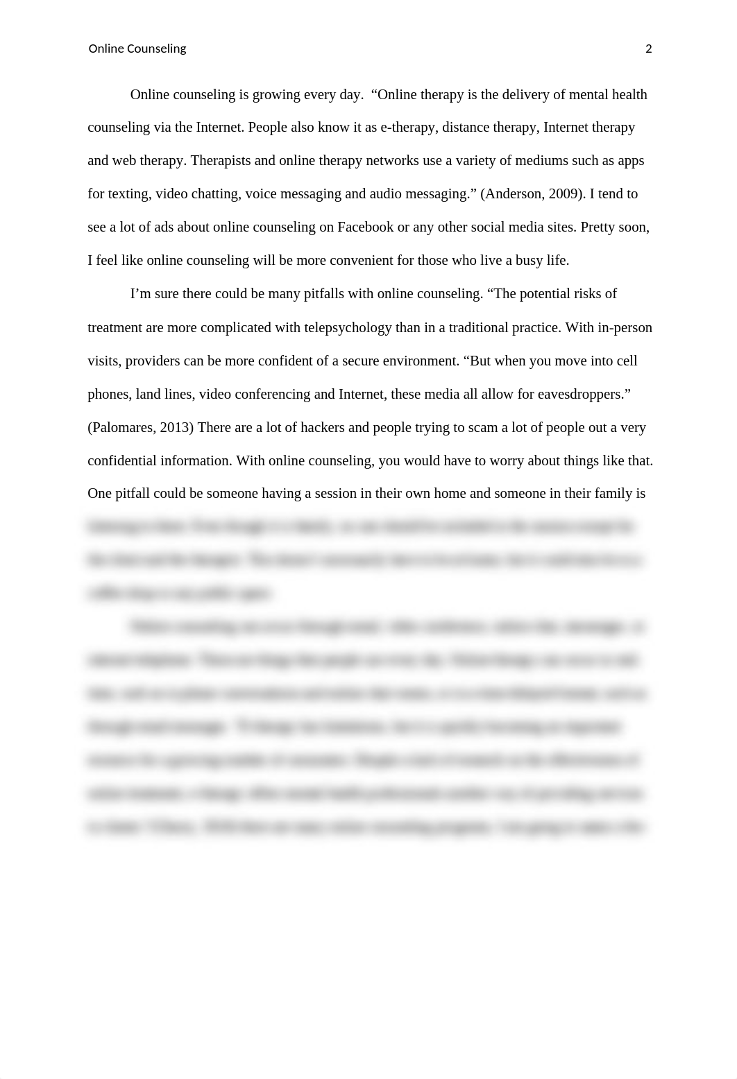 Online Counseling- Reaction Paper .docx_dkyb072m8xe_page2