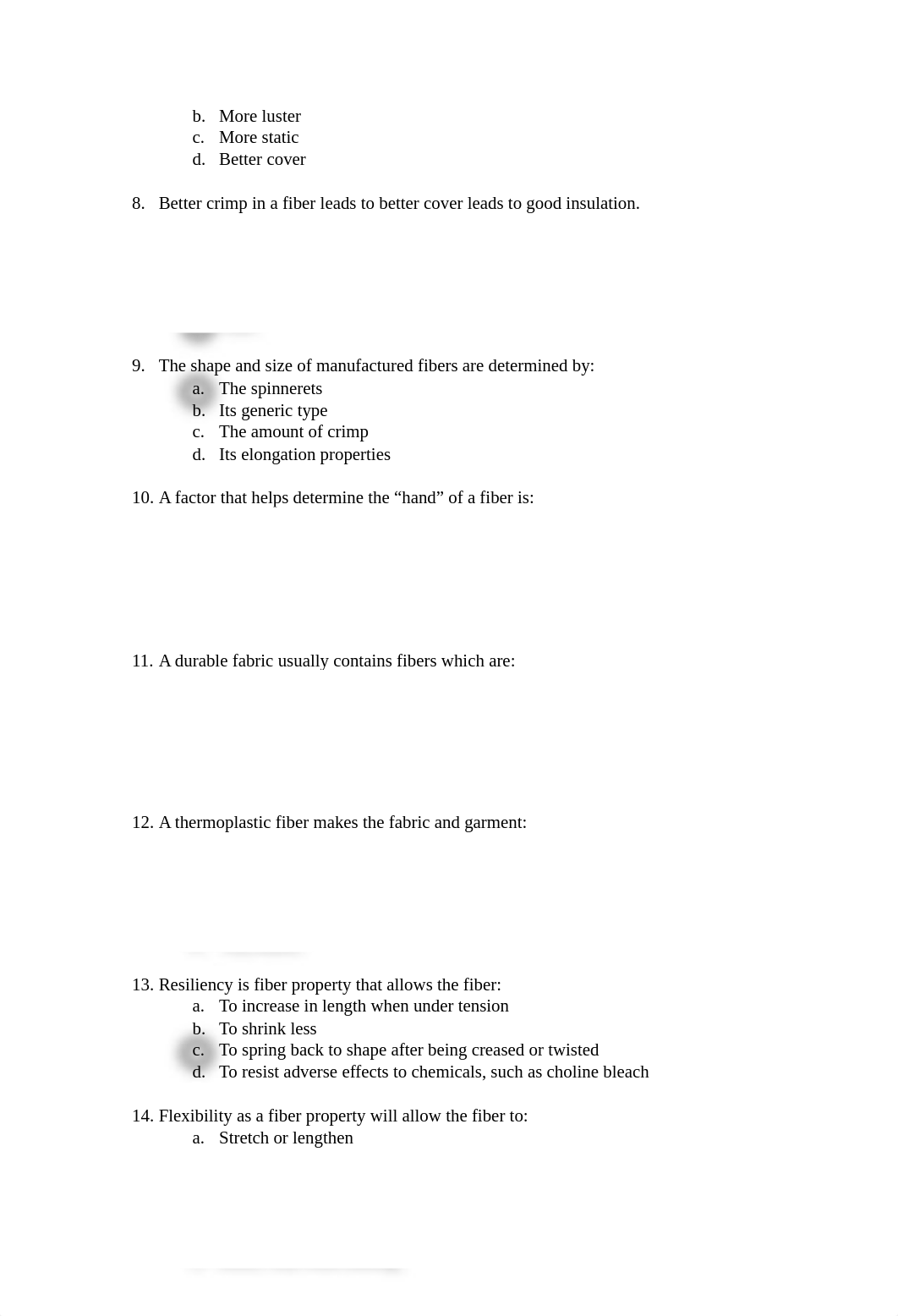 Study Guide Fibers  chp 2 and 3 for TS115 131.pdf_dkyc6i2y34s_page2